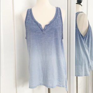 Universal Thread L Blue Ombre Tank Top